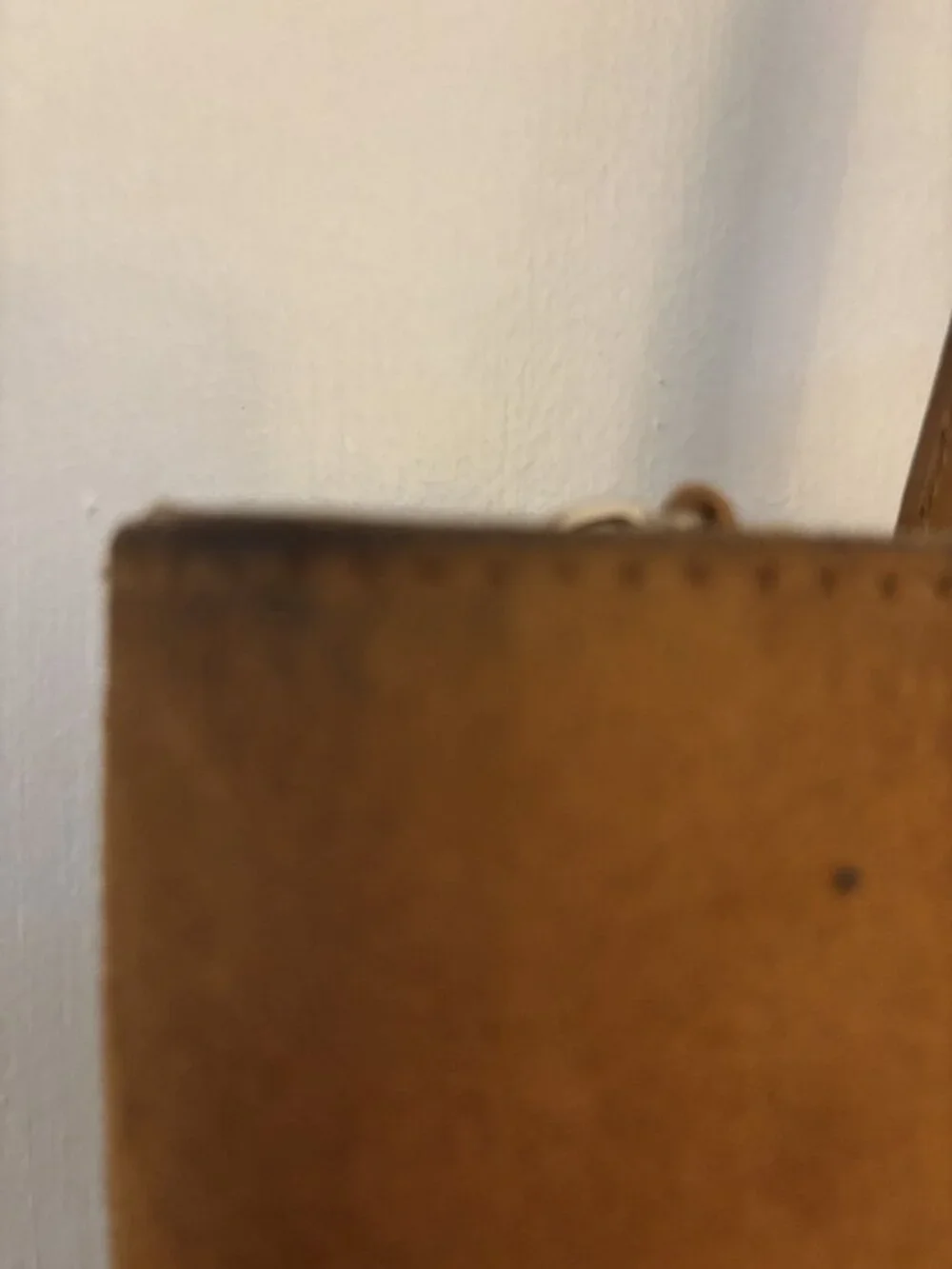 The Kate Spade New York tan suede and leather tote bag with bow